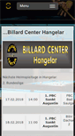 Mobile Screenshot of billardcenter-hangelar.de